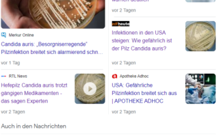 Der Hefepilz Candida auris in einer Petrischale, aufgenommen in einem Labor der Universität in Würzburg. Quelle: dpa